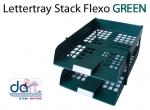 LETTERTRAY STACK FLEXO GREEN