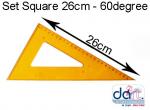 SET SQUARE 60 DEGREE 26CM