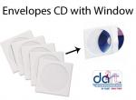 ENVELOPES CD WITH WINDOW
