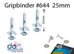 GRIPBINDER #644   25mm
