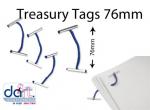 TREASURY TAGS  76mm