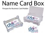 BUSINESSCARD NAME CARD BOX PERSPEX DELI