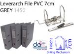 LEVERARCH PVC 7CM 1450 GREY