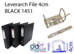 LEVERARCH PVC 4CM 1451 BLACK