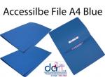 ACCESSIBLE FILE A4 BLUE