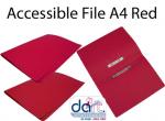 ACCESSIBLE FILE A4 RED
