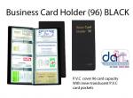 BUSINESSCARD HOLDER (96)BLACK