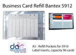 BUSINESSCARD REFILL BANTEX5912