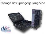 STORAGE BOX SPRINGCLIP BOARD LONG/S MOTTLE