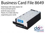 BUSINESS CARD HOLDER B8649 700 CARDS