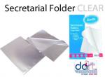 SECRETARIAL FOLDER CLEAR 120MIC