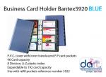 BUSINESCARD HOLDER BANTEX5920 BLUE