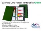 BUSINESCARD HOLDER BANTEX5920 GREEN