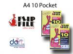 FLIPFILE KANGAROO  A4 10POCKET