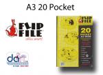 FLIPFILE KANGAROO A3 20POCKET