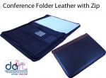 CONFERENCE  FOLDER LEATHER WITH ZIP