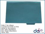 FOLDER T104 - BLUE 5-TAB