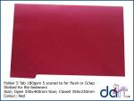 FOLDER T104 - RED 5-TAB