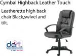 CHAIR CYMBAL LEATHER HB WA WG LEATHER TOUCH