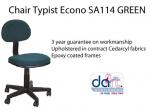 CHAIR TYPIST ECONO SA114 GREEN