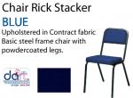 CHAIR RICK STACKER BLUE