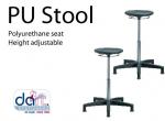 CHAIR PU STOOL FLAT ROUND SEAT