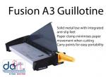 GUILLOTINE FELLOWES FUSION A3