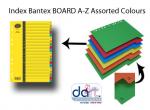 INDEX BANTEX BOARD A-Z ASS COL B6043