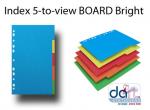 INDEX 5-TO-VIEW BOARD BRIGHT