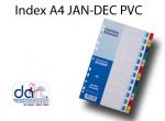INDEX A4 JAN-DEC  PVC