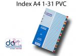 INDEX A4 1-31  PVC