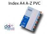 INDEX A4 A-Z PVC