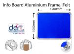 INFO BOARD 1200X1000 STD BLUE