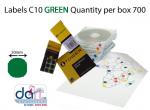 LABELS C10  GREEN