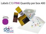 LABELS C13  PINK