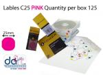 LABELS C25  PINK