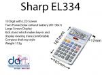 CALCULATOR SHARP EL334