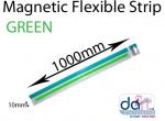 MAGNETIC STRIP 10mm X 1000mm GREEN