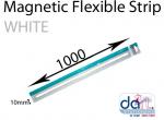 MAGNETIC STRIP 10mm X 1000mm WHITE