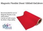 MAGNETIC FLEXIBLE SHEET 1000X610MM