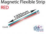 MAGNETIC STRIP 15mm x 1000mm  RED