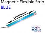 MAGNETIC STRIP 20mm x 1000mm BLUE