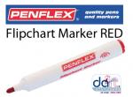 FLIPCHART MARKERS RED
