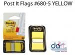 POST IT FLAGS #680-5 YELLOW