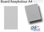 BOARD KEAYKOLOUR A4 WHITE