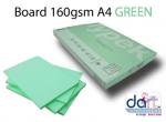BOARD 160GSM A4 GREEN PASTEL