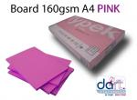 BOARD 160GSM A4 PINK