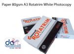 PAPER 80gsm A3 ROTATRIM WHITE PHOTOCOPY  ONLY