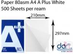 PAPER 80asm A4 ALMAPLUS WHITE