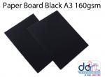 BOARD BLACK A3 180GSM BLACK